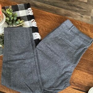 LOFT Charcoal Skinny Trousers